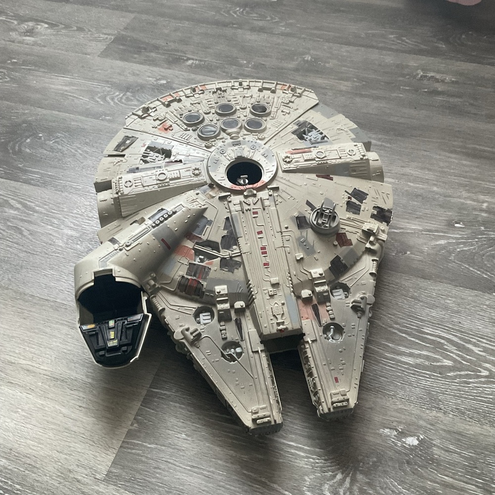 Vintage Star Wars 1995 Millennium Falcon Tonka POTF Vehicle ship